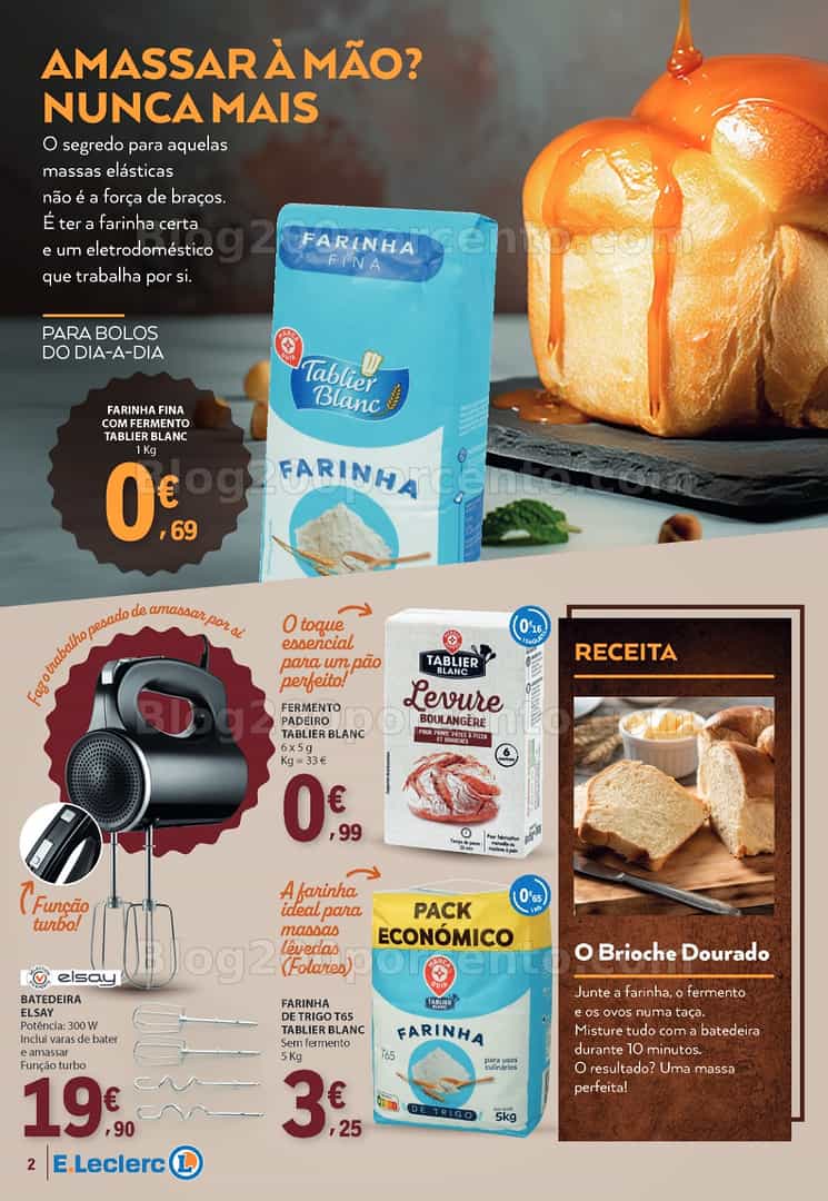 Antevisão Folheto E-LECLERC Especial Marcas Próprias Promoções de 1 a 31 março